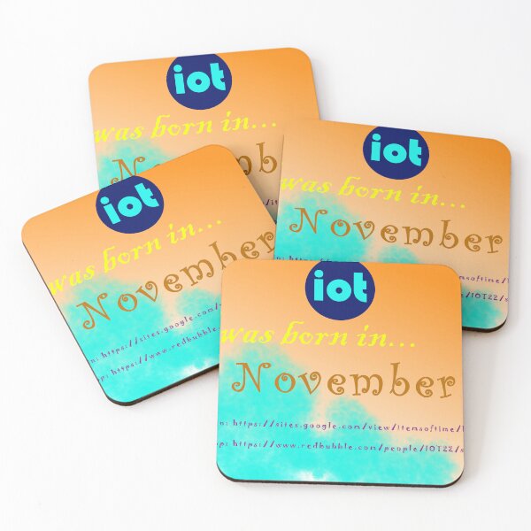Item preview, I was born in November designed and sold by IOT22.