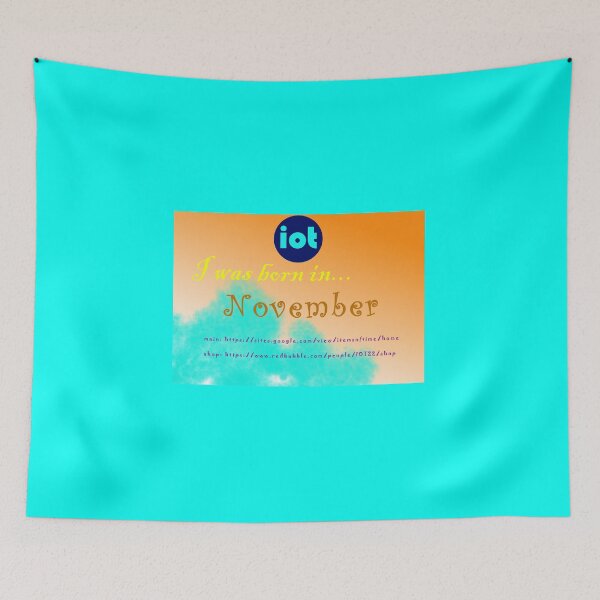 Item preview, I was born in November designed and sold by IOT22.