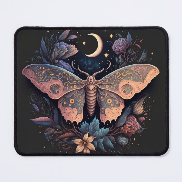 Item preview, Moth and Forest Plants designed and sold by Sunchildprints.