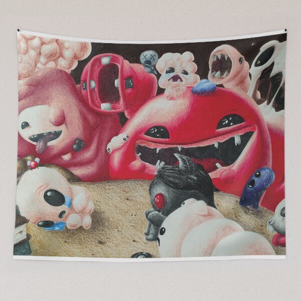 Item preview, Fan art "The Binding of Isaac" designed and sold by PlumeTV.