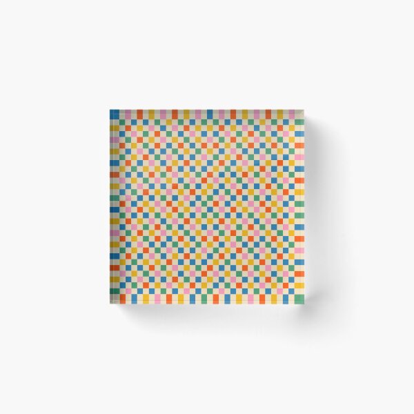 Item preview, Colorful Mini Check Checkered Pattern designed and sold by kierkegaard.