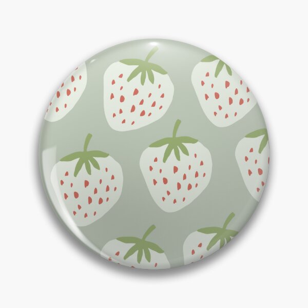 Item preview, Snow White Dreams Strawberries - Summer Vibes - Repeat Pattern designed and sold by DinkyBeavers.