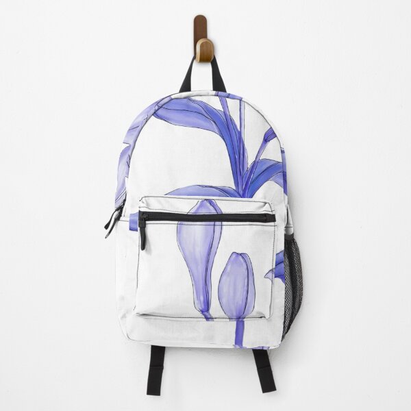 Item preview, Purple lily flower drawing designed and sold by Shirt-Touch.