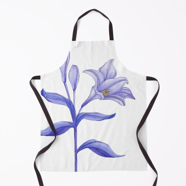 Item preview, Purple lily flower drawing designed and sold by Shirt-Touch.