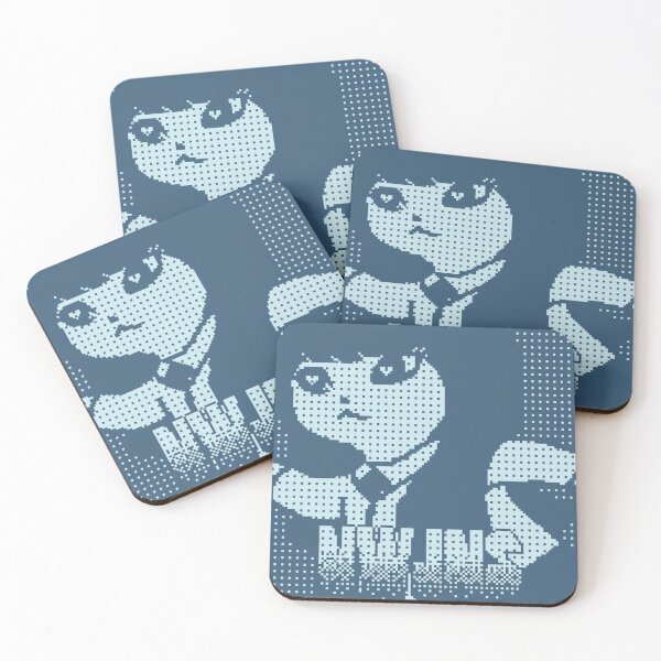 Item preview, NewJeans new jeans NWJNS Haerin like the cute funny bunny logo pixeld art designed and sold by Kplais.