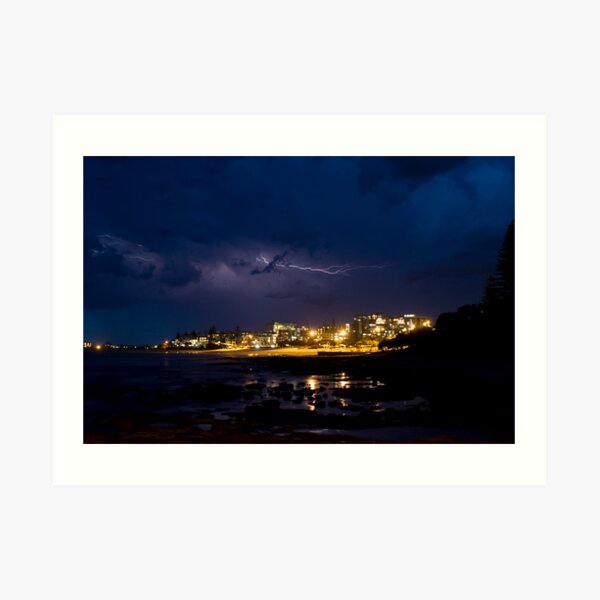 Storm over the King Art Print