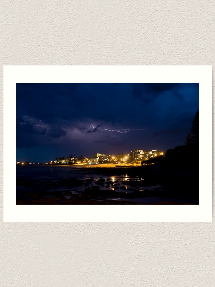 Alternate view of Storm over the King Art Print