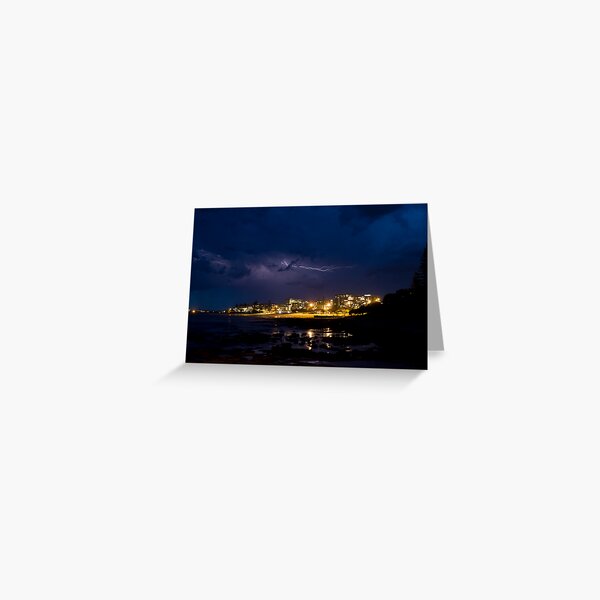Storm over the King Greeting Card