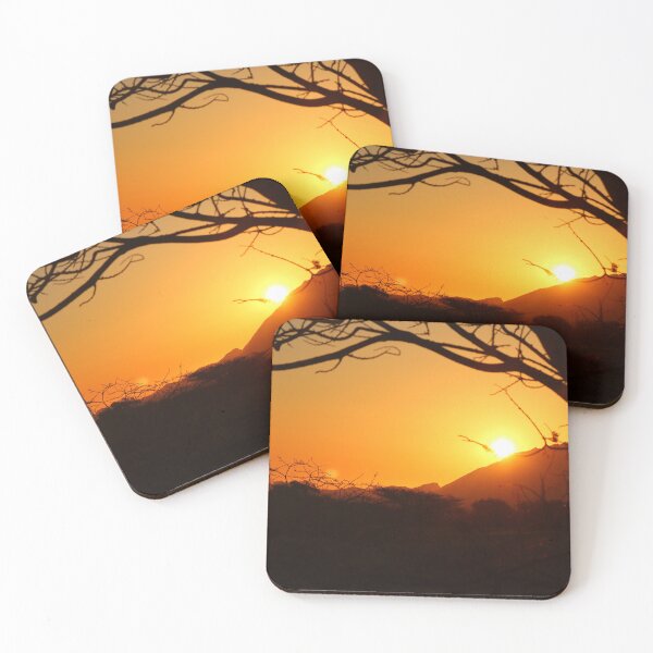 Item preview, Spectacular sunset behind the mountains designed and sold by Anne Bonfert.
