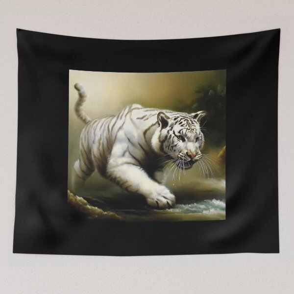 Item preview, Chinese White Tiger (17) designed and sold by CrankyOldDude.