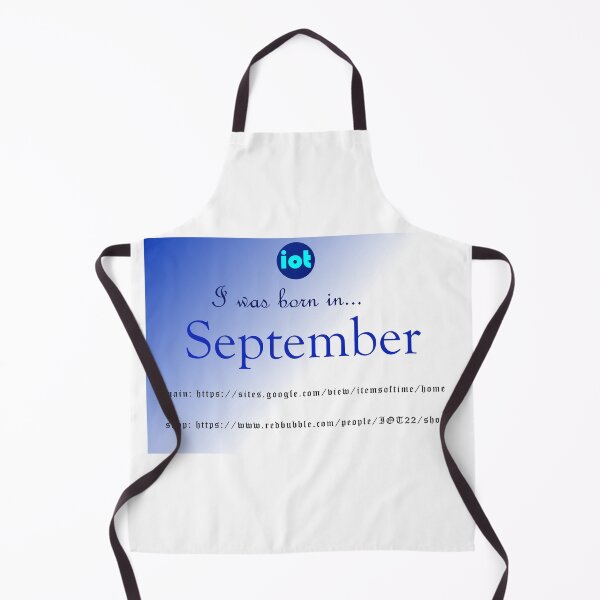 Item preview, I was born in September designed and sold by IOT22.