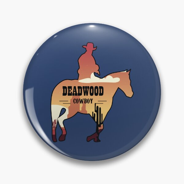 Item preview, Cowboy silhouette of deadwood south dakota   designed and sold by Donutlovers.
