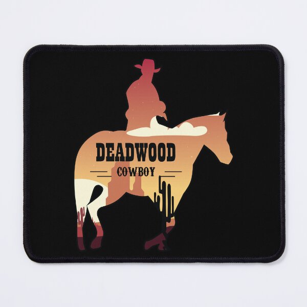 Item preview, Cowboy silhouette of deadwood south dakota designed and sold by Donutlovers.