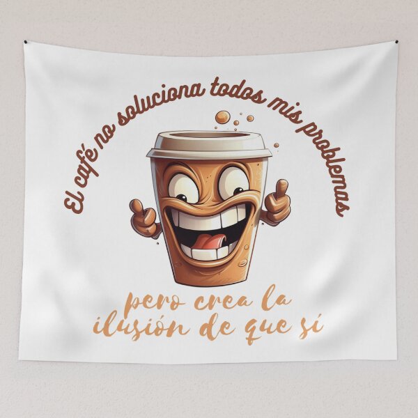 Item preview, Coffee doesn't solve all my problems designed and sold by Micapox.