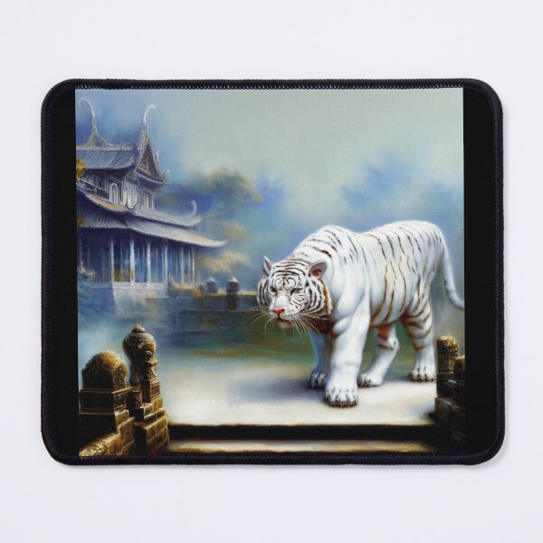 Item preview, Chinese White Tiger (18) designed and sold by CrankyOldDude.