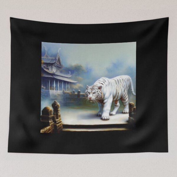 Item preview, Chinese White Tiger (18) designed and sold by CrankyOldDude.