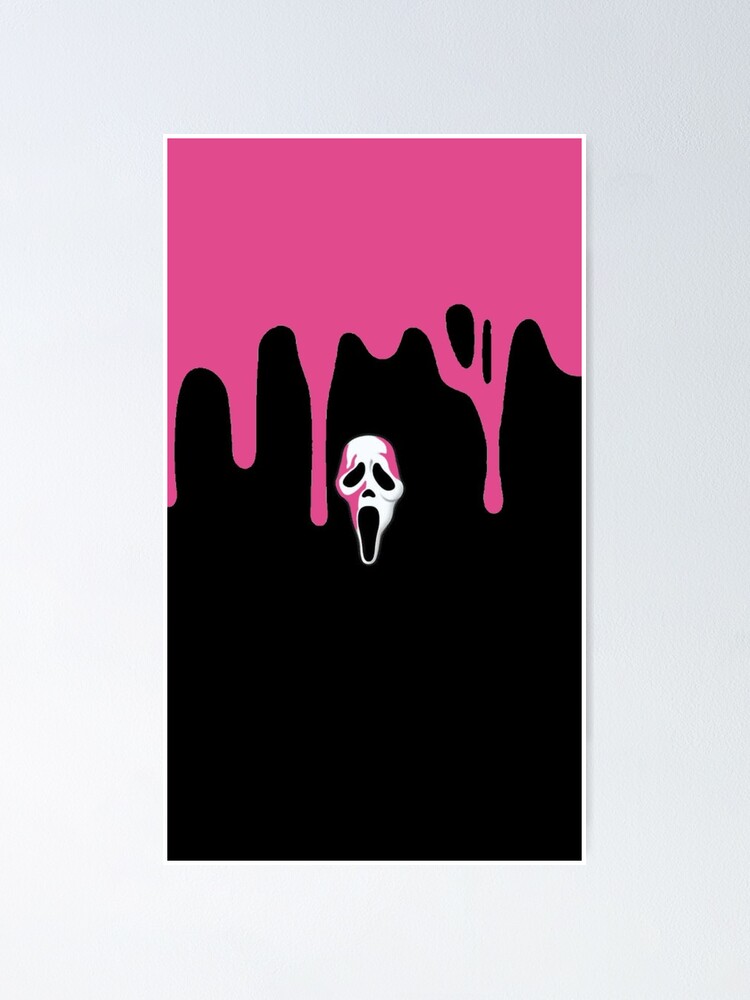 Pink Ghostface Pink Ghostface Pink Ghostface Pink Ghostface Pink   Fposter,small,wall Texture,product,750x1000 