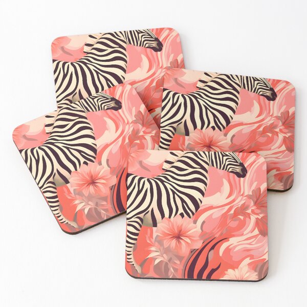 Item preview, Zebra Blooms: A Fusion of Floral and Wild designed and sold by PeToCreative.