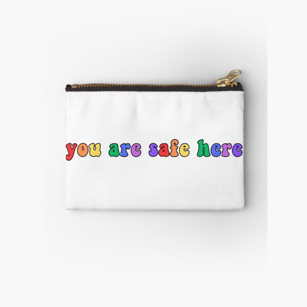 Item preview, You Are Safe Here / Ally / Pride designed and sold by ElemInTheMitten.