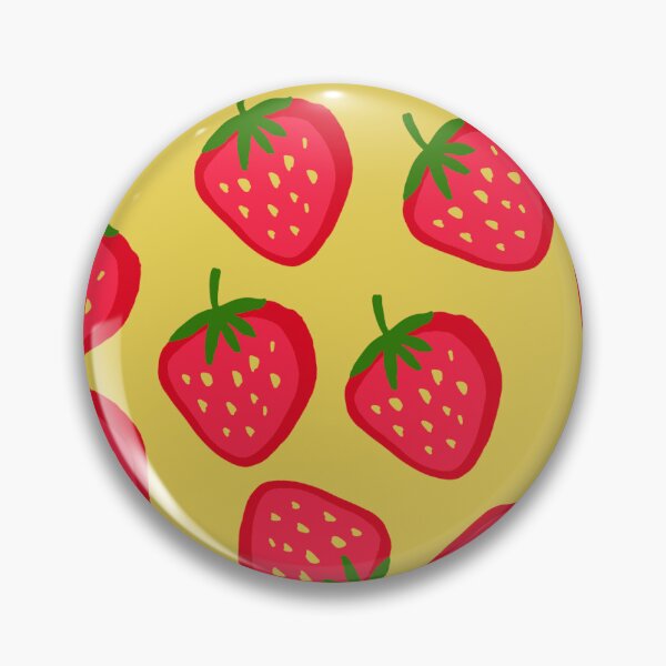 Artikelvorschau, Sommerfrische Erdbeeren – Sommerstimmung – Muster wiederholen entworfen und verkauft von DinkyBeavers.