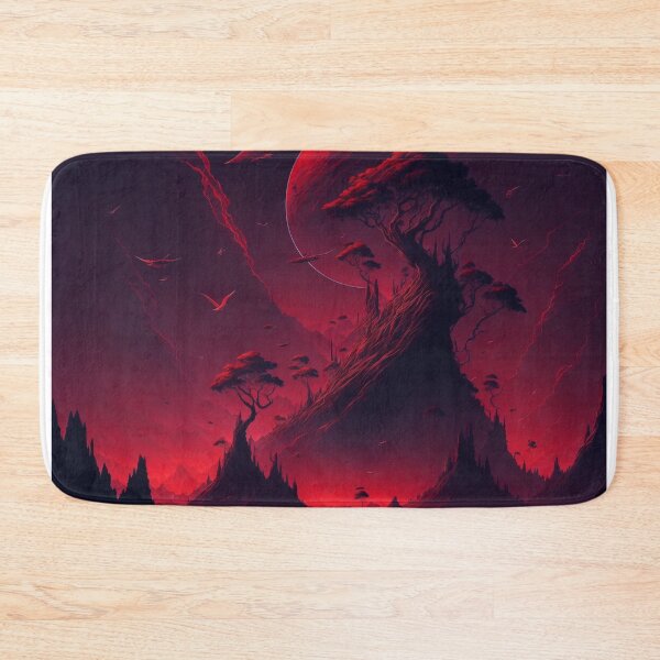 Item preview, Mystical Sunset: Journey into a Fantasy World of Red Gradient designed and sold by RedArtG09.