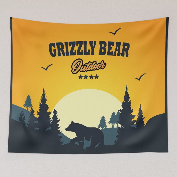 Item preview, Grizzly bear in national park of Alaska  designed and sold by Donutlovers.