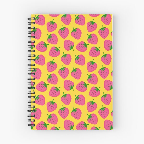 Item preview, Colour Block Strawberries - Summer Vibes - Repeat Pattern designed and sold by DinkyBeavers.