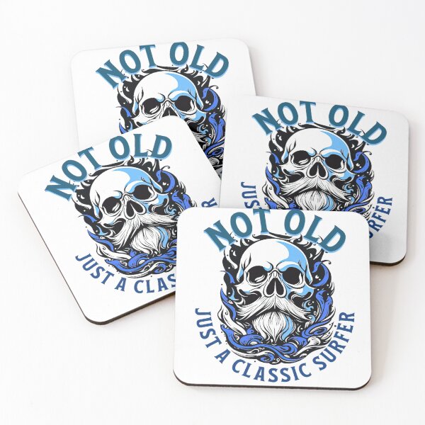 Item preview, Not Old, Just a Classic Surfer design. designed and sold by Saltys-Shop.