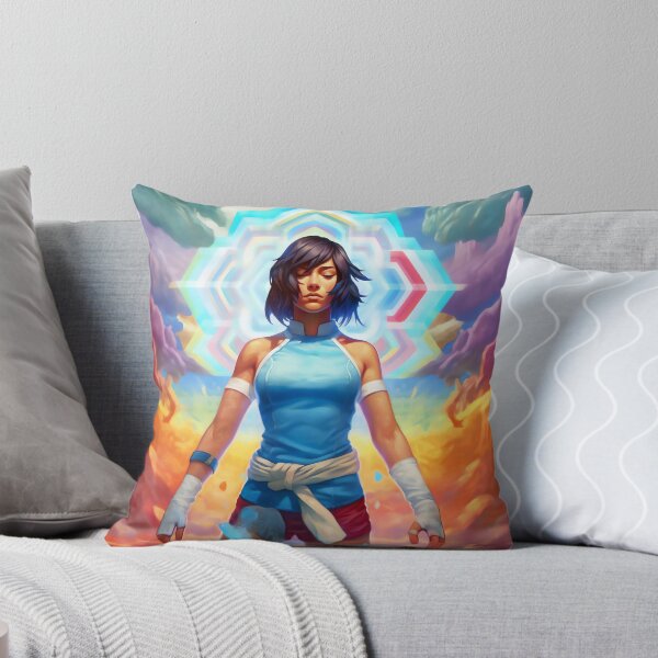 Korra from The Legend of Korra Throw Pillow