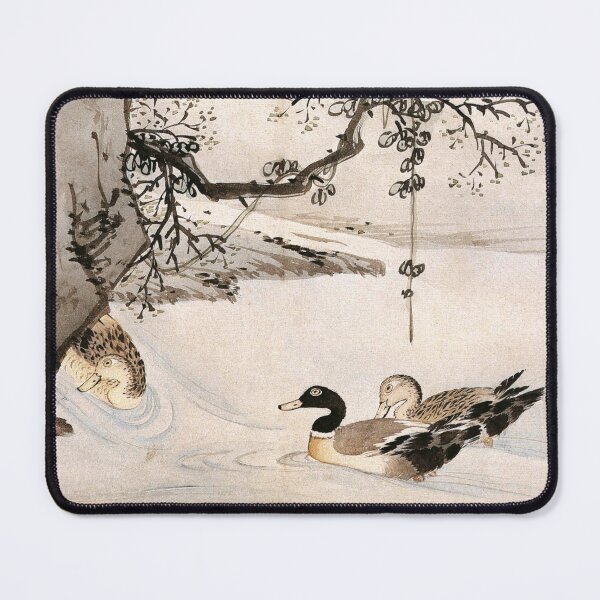 Item preview, Korean Painting Minhwa Duck Swimming designed and sold by tangerinemars.