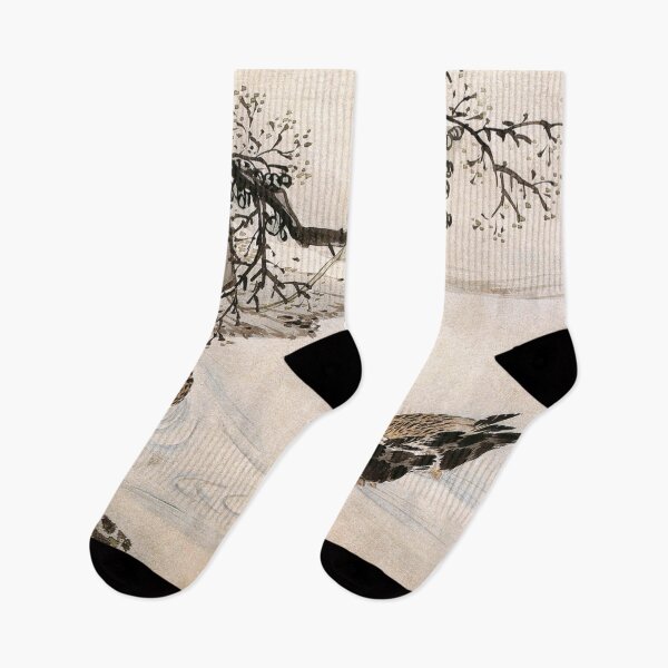 Item preview, Korean Painting Minhwa Duck Swimming designed and sold by tangerinemars.