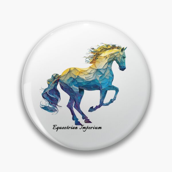 Artikelvorschau, Bernsteinfarbenes und goldenes Spritzpferd entworfen und verkauft von EquestrianImperium.