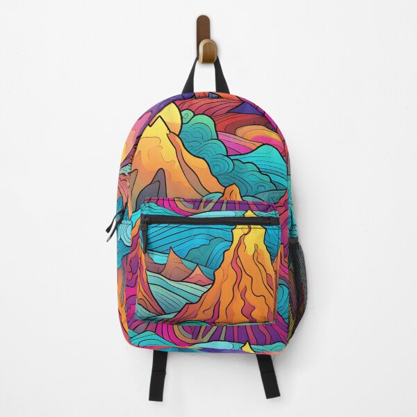 Item preview, Psychedelic Mountains designed and sold by MonkeDesigns.