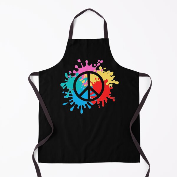 Item preview, Colorful paintball shot peace symbol - Inspirational designed and sold by shanesil.