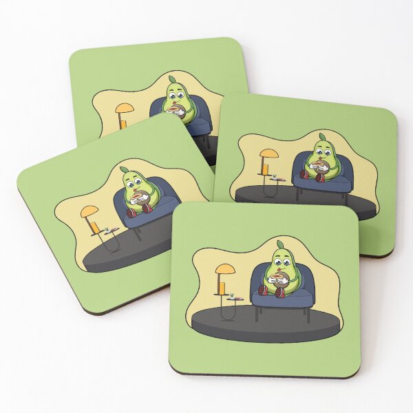 Item preview, Cute avocado drinking a cup of coffee  designed and sold by Donutlovers.