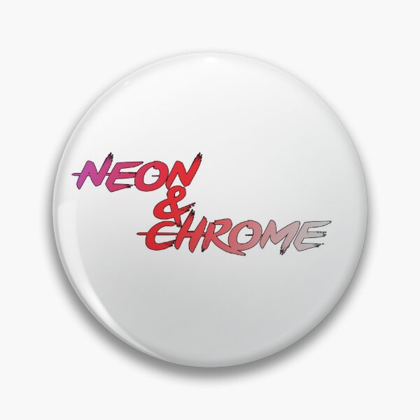 Item preview, Neon & Chrome Logo designed and sold by Artof-ThomasD.