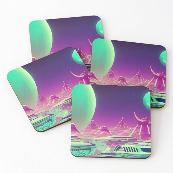 Item preview, A psychedelic city in space designed and sold by brandway.