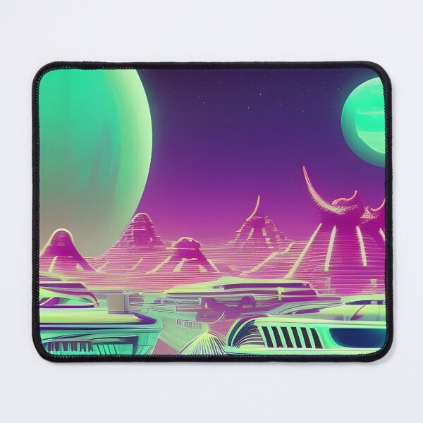 Item preview, A psychedelic city in space designed and sold by brandway.