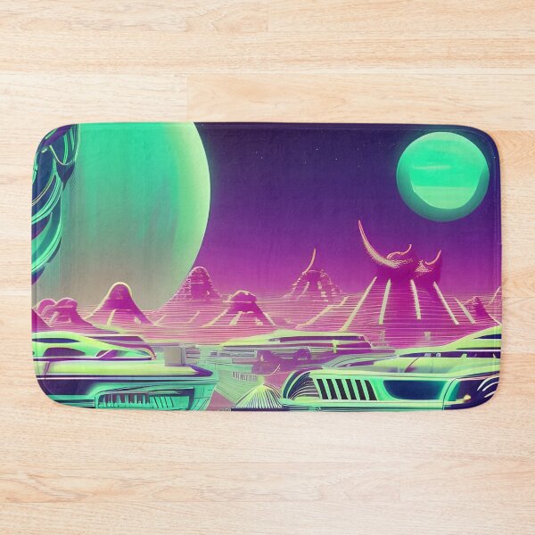 Item preview, A psychedelic city in space designed and sold by brandway.
