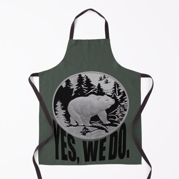 Item preview, Bear Strolling Through Pine Forest And Caption Yes We Do designed and sold by taiche.