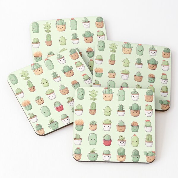 Item preview, Cute happy cactus designed and sold by zand-n-zive.