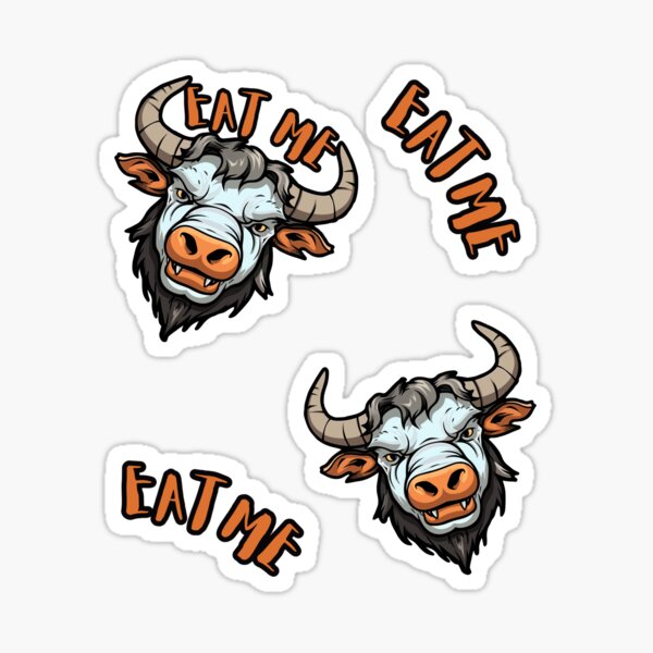 Bad Bull;  Sticker for Sale by StickerApe