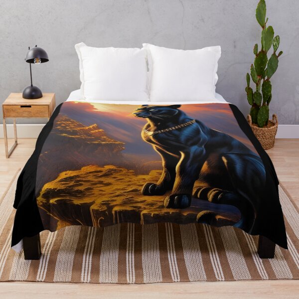 Item preview, Black Panther, impasto, Ai Generated Art designed and sold by ACC .