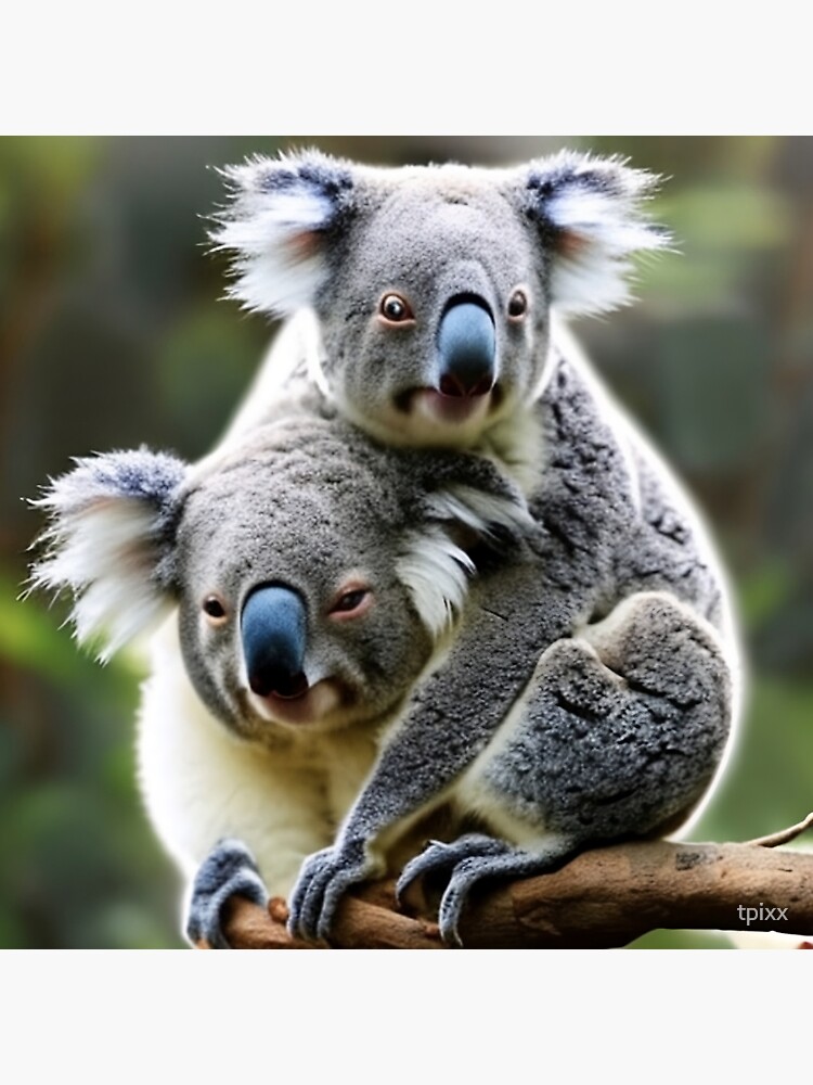 Baby Koala Frameable Greeting Card $5.00