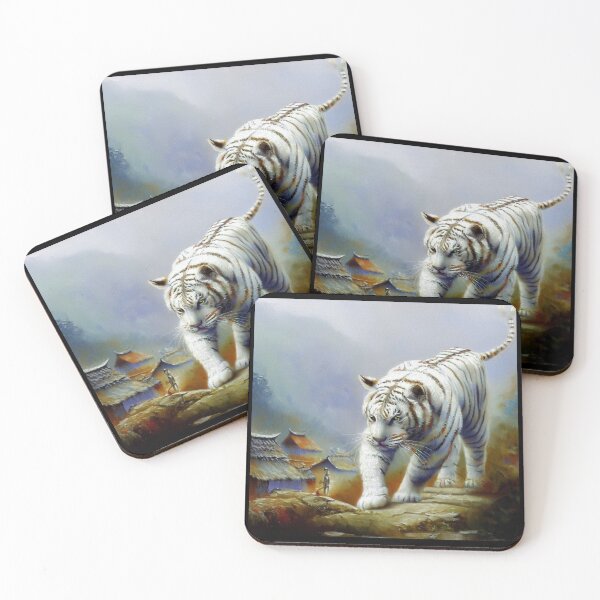 Item preview, Chinese White Tiger (21) designed and sold by CrankyOldDude.