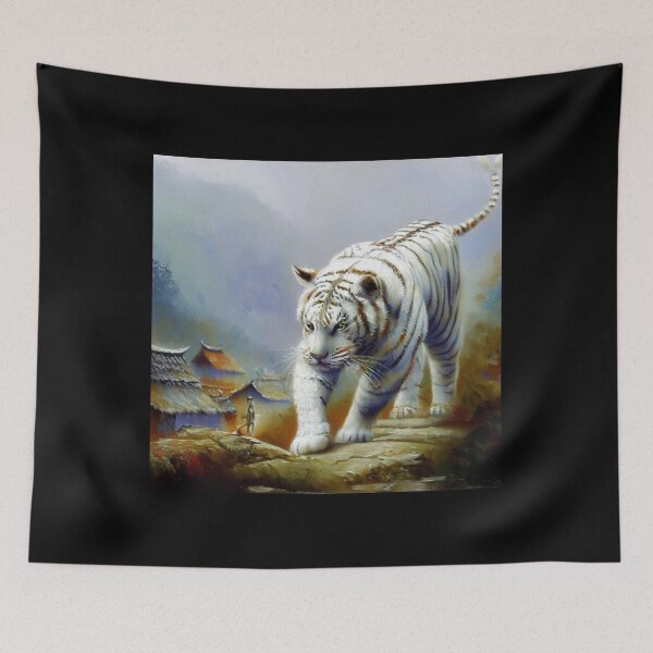 Item preview, Chinese White Tiger (21) designed and sold by CrankyOldDude.