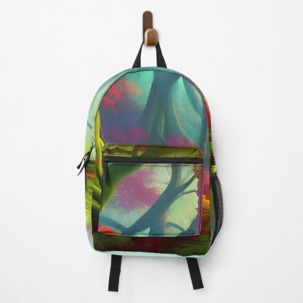 Item preview, Forest path in a colorful forest designed and sold by brandway.