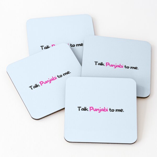 Item preview, Talk Punjabi To Me - Funny Punjabi Quote Punjabi Meme Pun designed and sold by ThePunjabProjct.