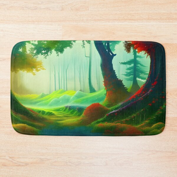 Item preview, A route through a vibrant forest designed and sold by brandway.