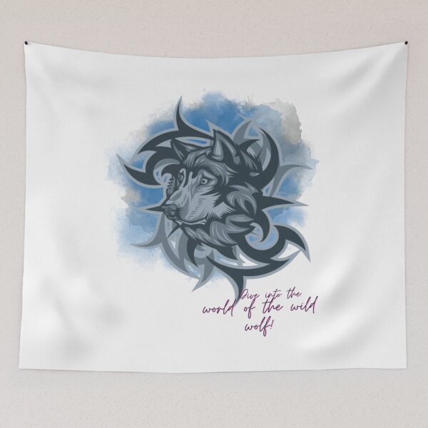 Item preview, Dive into the world of a wild wolf designed and sold by RonelM.